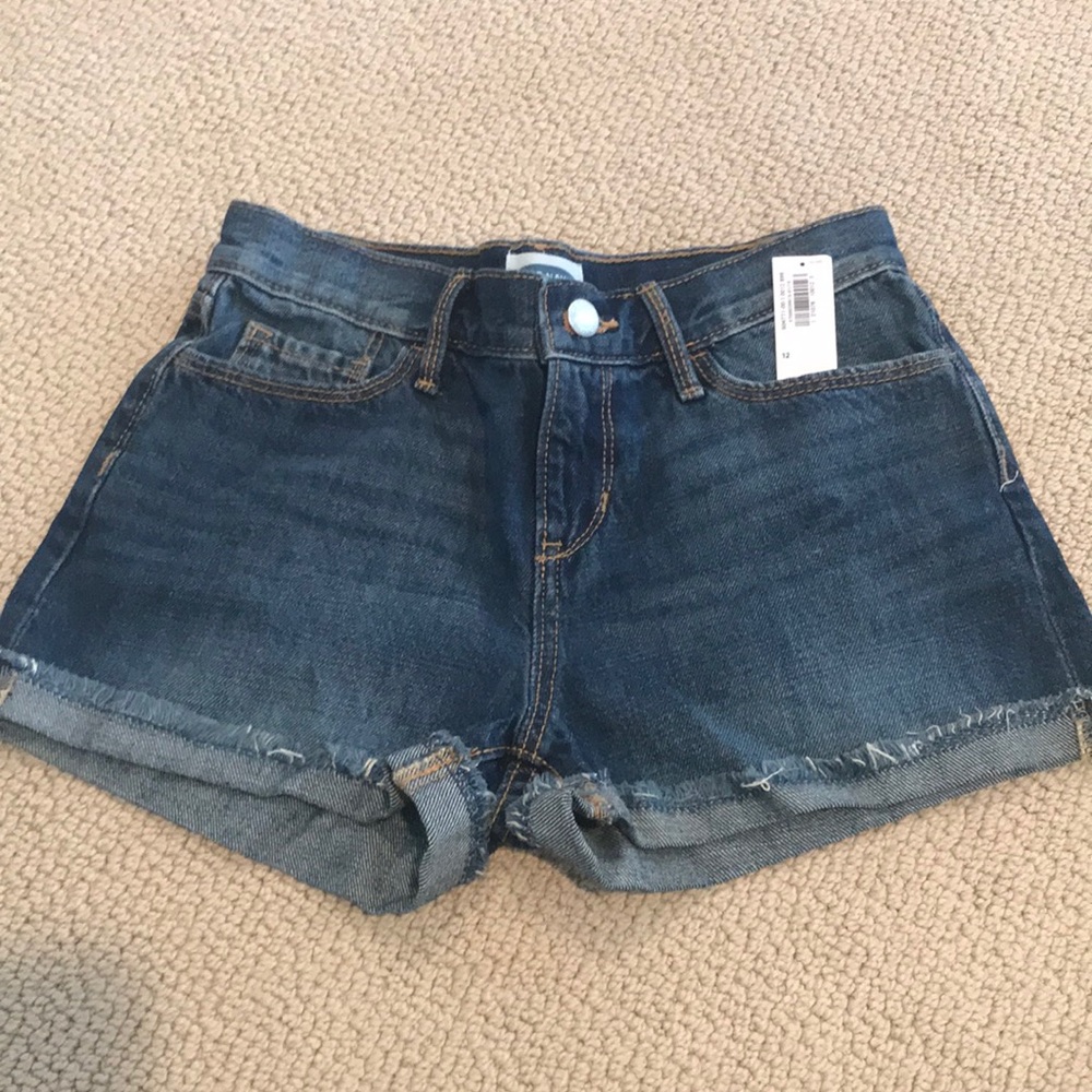 Old Navy roll cuff denim shorts